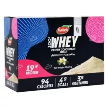 پروتئین وی با طعم وانیل کاله پرو – 25 گرم بسته 12 عددی