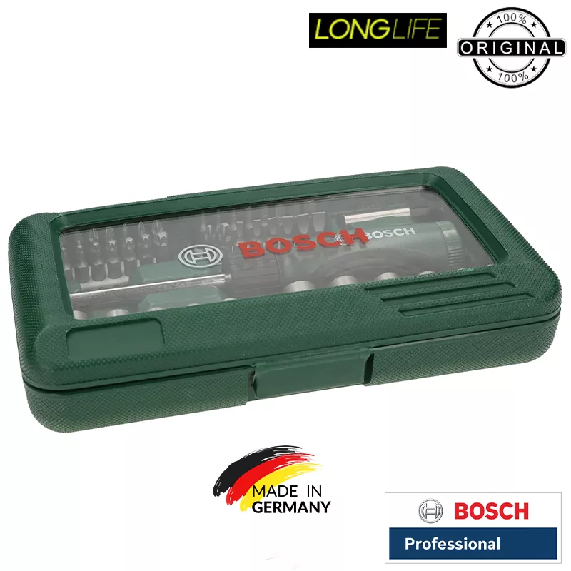 سری پیچ گوشتی و بکس سردریلی بوش مدل BO-46PCS مجموعه 46 عددی