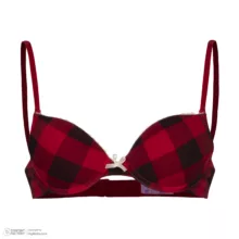 سوتین اسفنجی زنانه چری پینک مدل 3PINBRA مجموعه 3 عددی