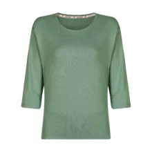 بلوز آستین سه ربع زنانه افراتین مدل 7577 رنگ سبز