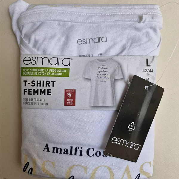 تی شرت آستین کوتاه زنانه اسمارا مدل 02