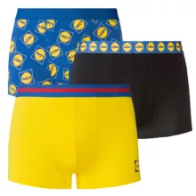 شورت مردانه لیدل مدل پنبه ای کد Fan3Pcs مجموعه سه عددی