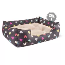 جای خواب سگ و گربه نیناپت مدل وی آی پی یو طرح قلب