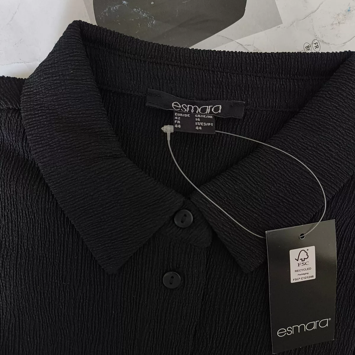 شومیز آستین بلند یقه برگردان زنانه اسمارا مدل 20158408