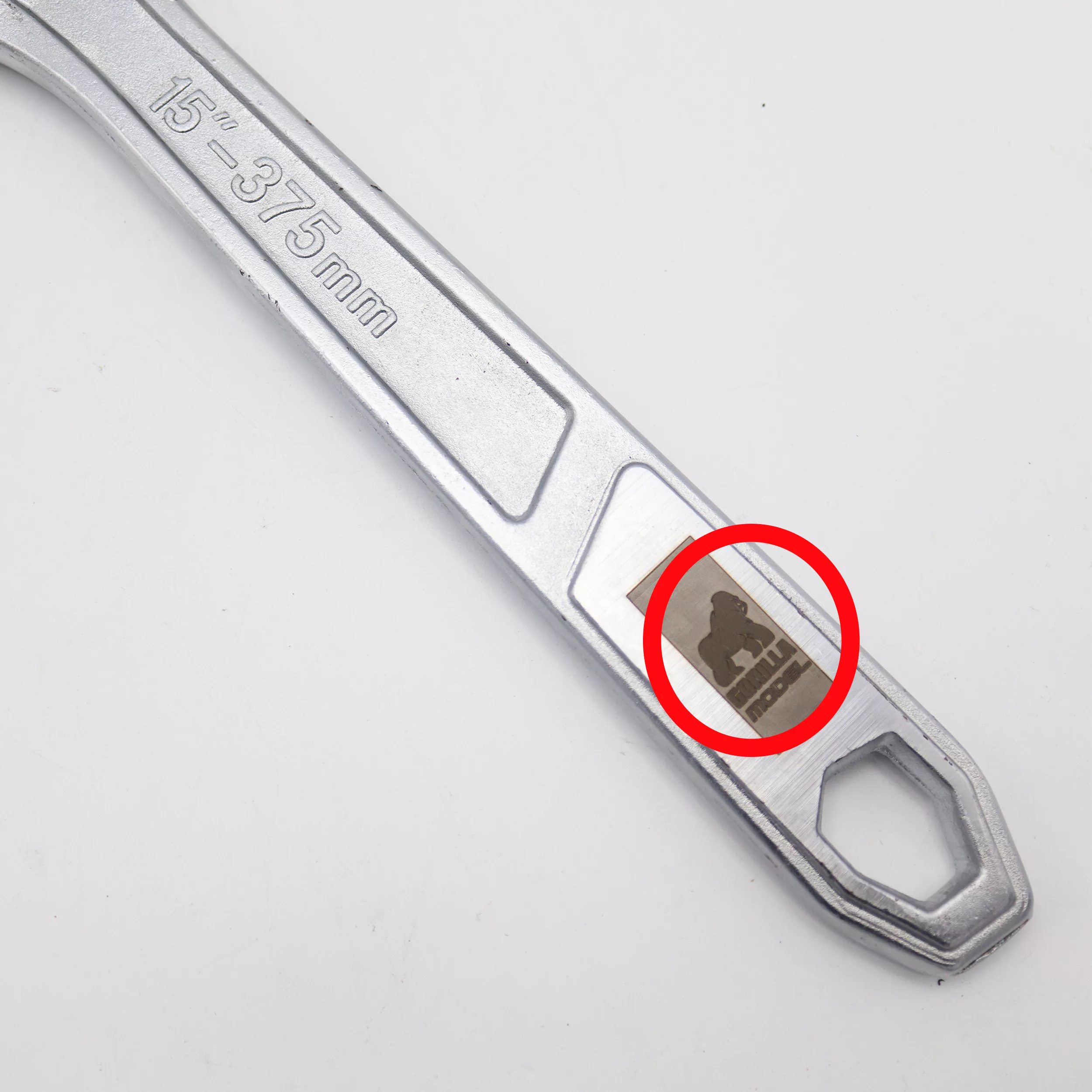 اچار فرانسه مدل گوریلا کد YPH-0375MM سایز 15 اینچ