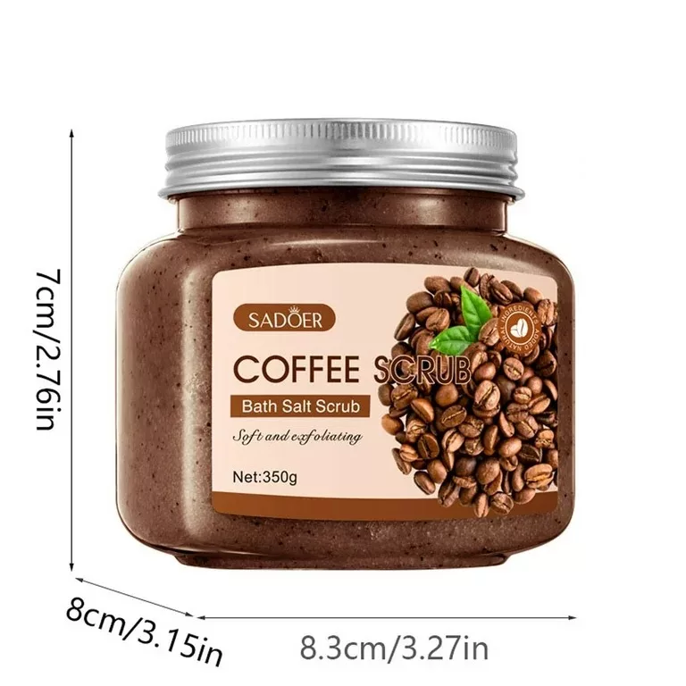 اسکراب لایه بردار پوست سادور مدل قهوه وزن 350 گرم