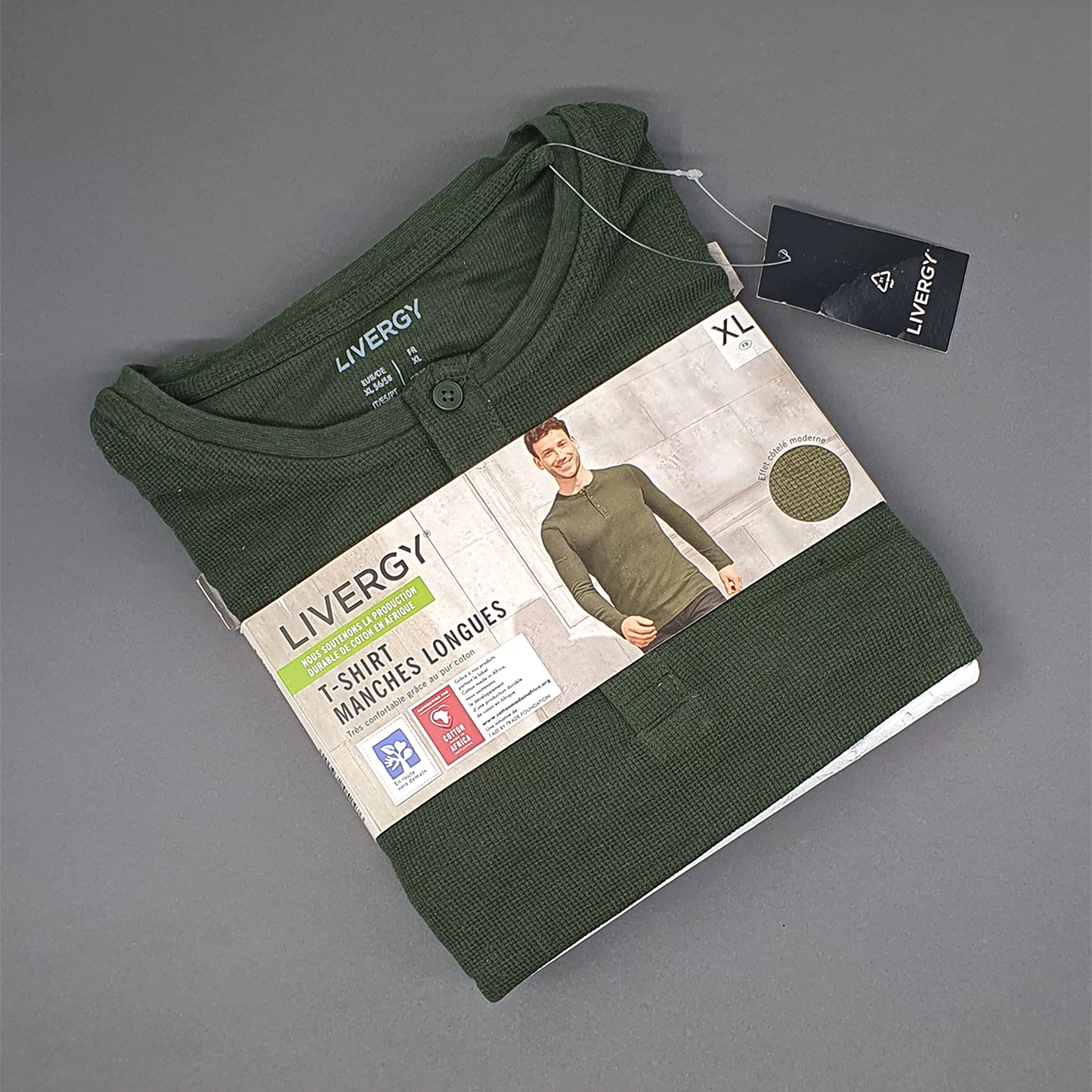 تی شرت آستین بلند مردانه مدل لیون کد 2866