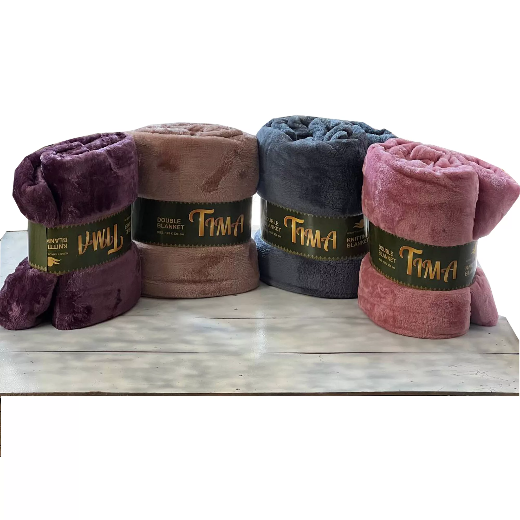 پتو مسافرتی شادیلون مدل TIMA دونفره سایز 220*195 سانتی متر