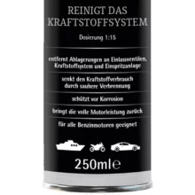 مکمل بنزین خودرو ای آر سی مدل تمیز کننده سیستم سوخت رسان و انژکتور کد 1100D025-20C4  حجم 250 میلی لیتر