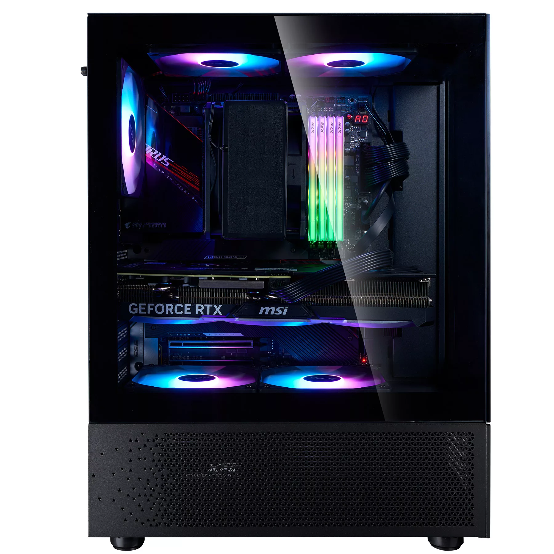 کیس کامپیوتر ای دیتا ایکس پی جی مدل INVADER X MINI