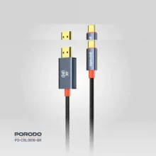 کابل تبدیل USB-C به HDMI پرودو مدل CBL0016 طول 2 متر