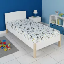 ملحفه فیلور کودک آدنو مدل حیوانات کد FI45 یک نفره سایز 90×200 سانتی متر