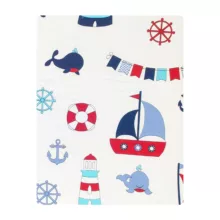 ملحفه کودک آدنو مدل Sailor کد FI21 سایز 100×150 سانتی متر