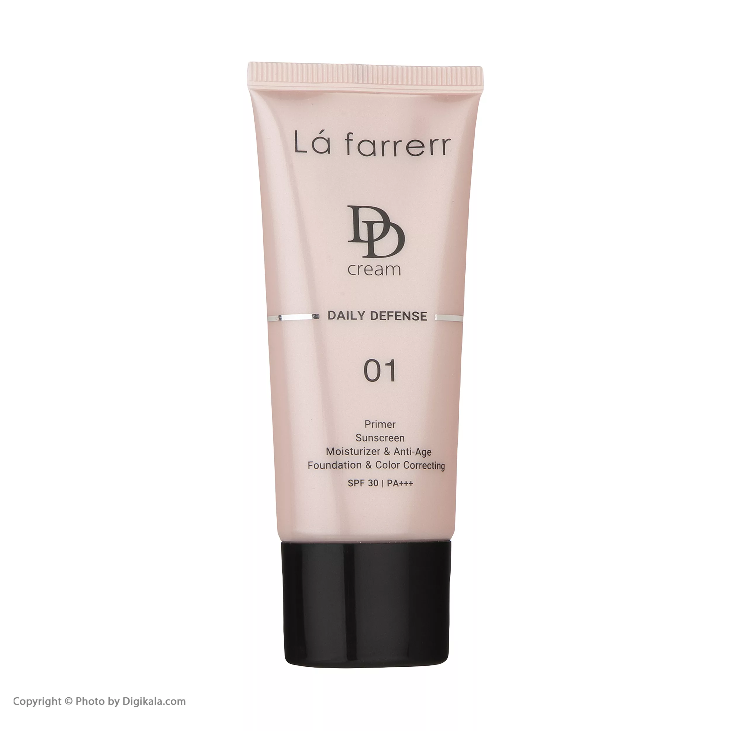 دی دی کرم رنگی لافارر SPF30 مدل 01 مناسب انواع پوست حجم 33 میلی لیتر