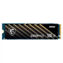اس اس دی اینترنال PCIe 4.0 ام اس آی مدل SPATIUM M450 PCIe 4.0 NVMe M.2 ظرفیت 500 گیگابایت