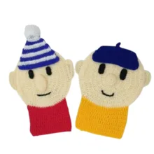 لیف حمام کودک مدل پت و مت کد n15 مجموعه ۲ عددی