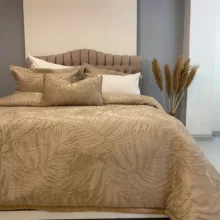 روتختی دو نفره مدل برگ سایز 260×250 سانتی‌متر