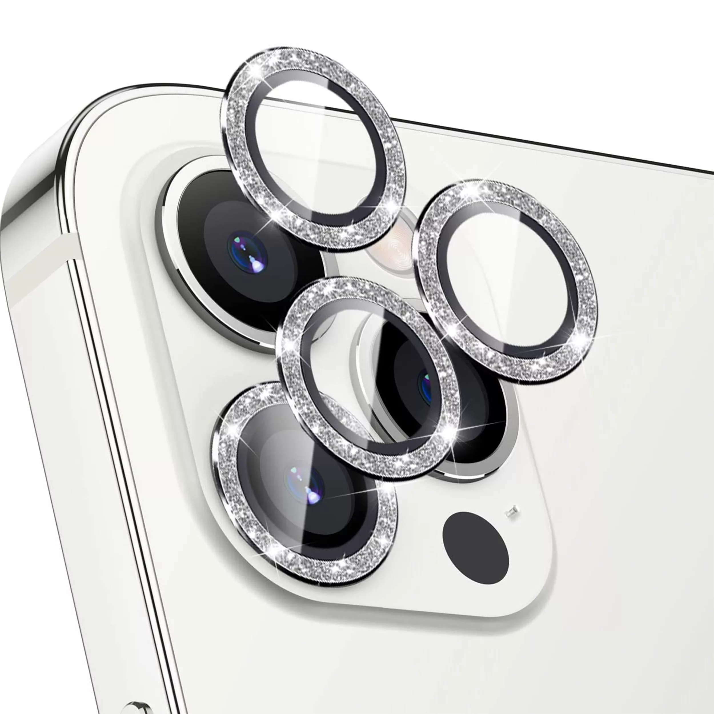 محافظ لنز دوربین بوف مدل Diamond-Luxury-G مناسب برای گوشی موبایل اپل iphone 13 Pro Max / 13 Pro