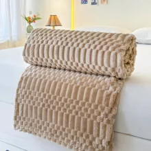 پتو مسافرتی 2 نفر مدل حبابی  سایز 220×200 سانتی‌متر