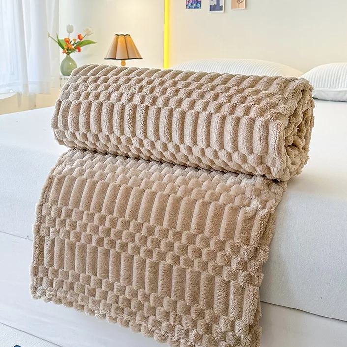 پتو مسافرتی 2 نفر مدل حبابی  سایز 220x200 سانتی‌متر