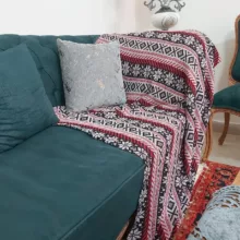 شال مبل مدل سرخ پوستی سایز  140*200  سانتی متر