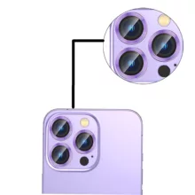 محافظ لنز دوربین بوف مدل HD-ColorLenz مناسب برای گوشی موبایل اپل Iphone 14 Pro Max / 14 Pro