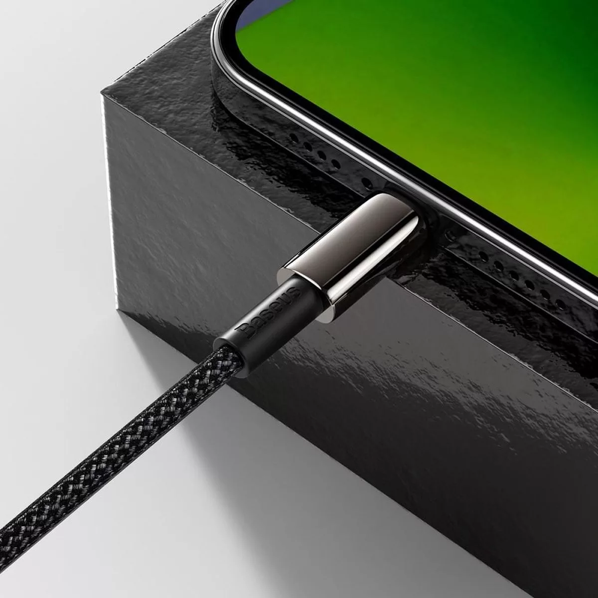 کابل تبدیل USB-C به لایتنینگ باسئوس مدل Tungsten طول 2 متر