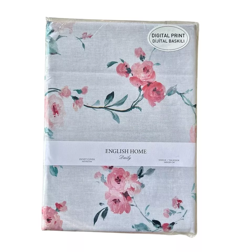 روکش لحاف پنبه انگلیش هوم مدل Chichi Roses یک نفره سایز 220x160 سانتیمتر