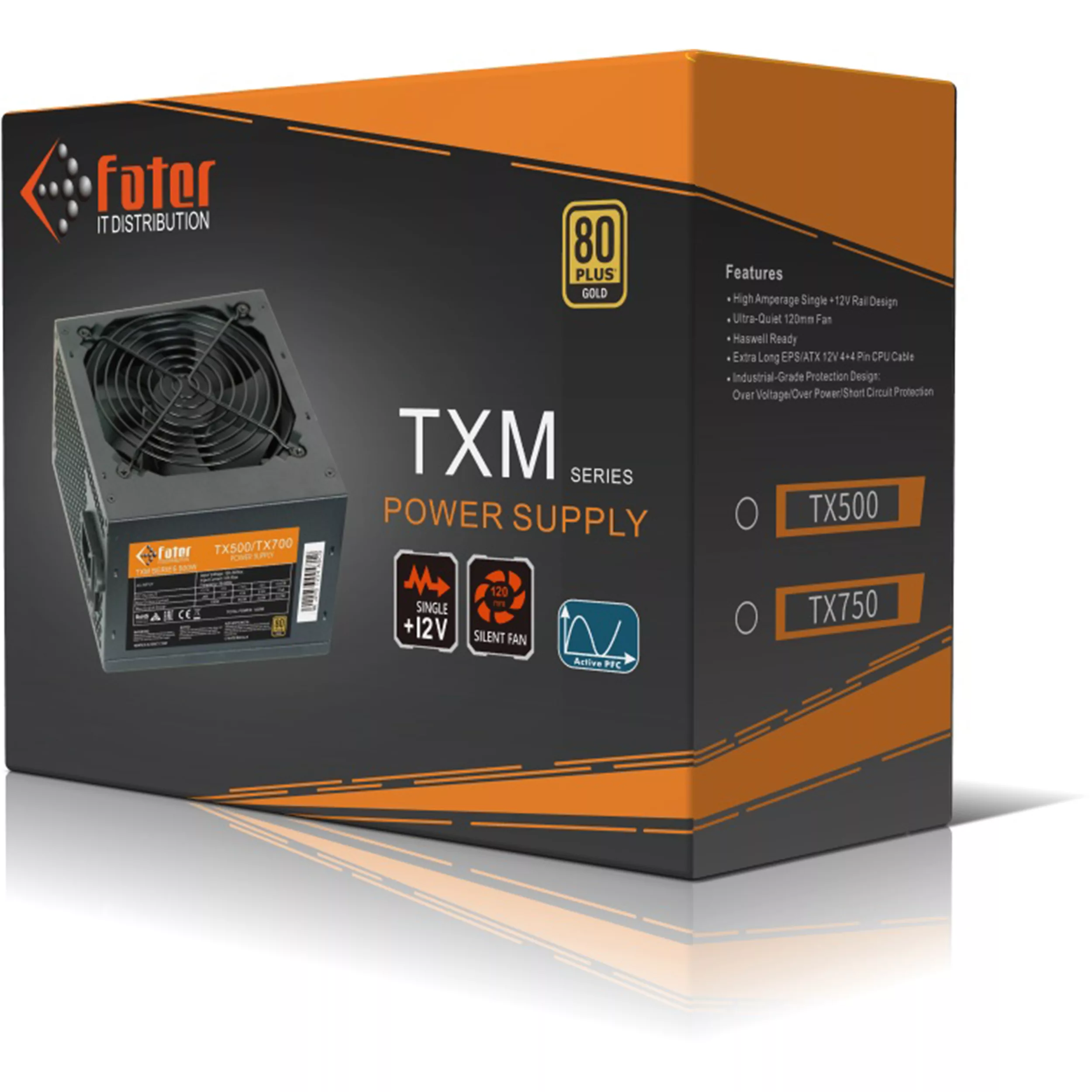 منبع تغذیه کامپیوتر فاطر مدلTX500