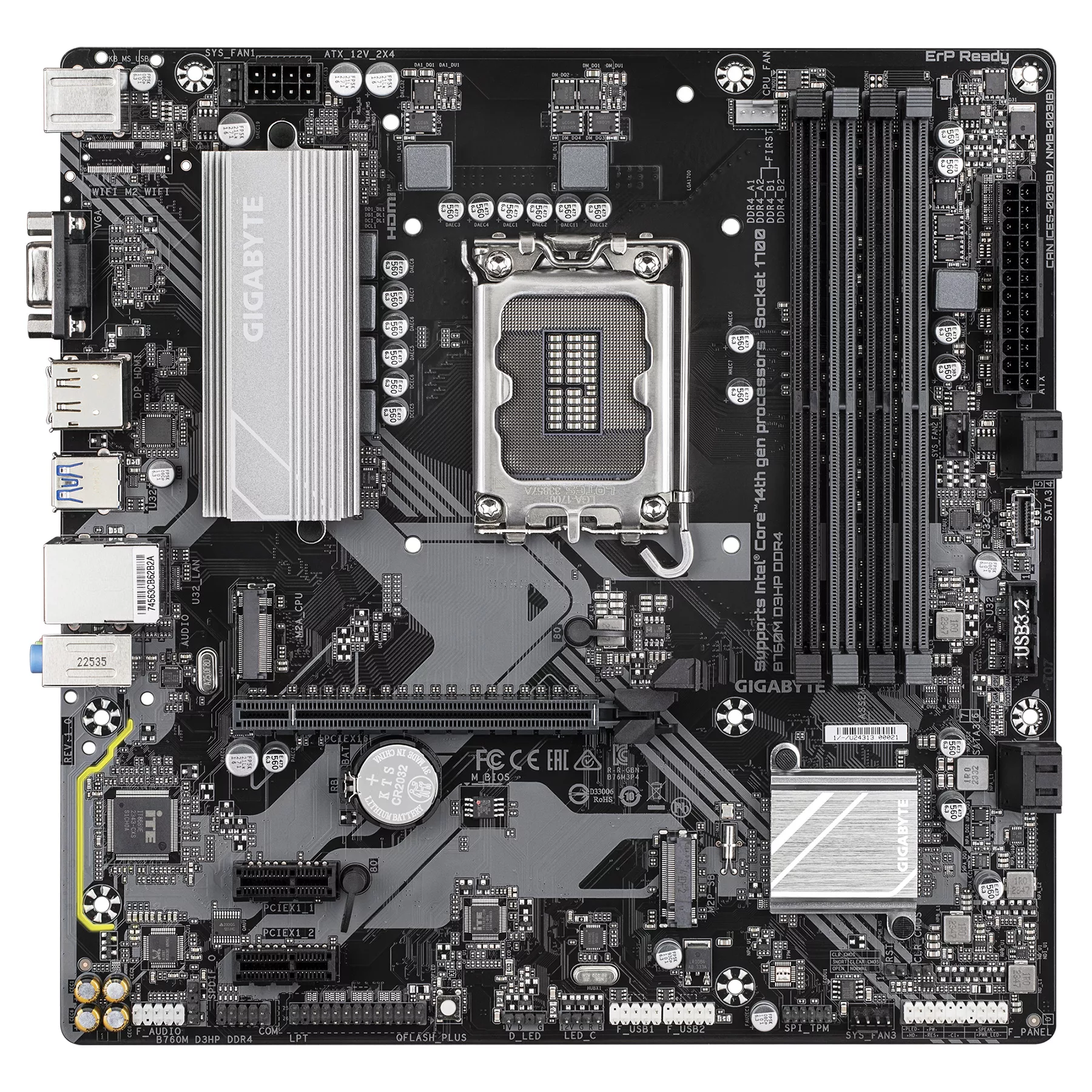 مادربرد گیگابایت مدل B760M D3HP DDR4