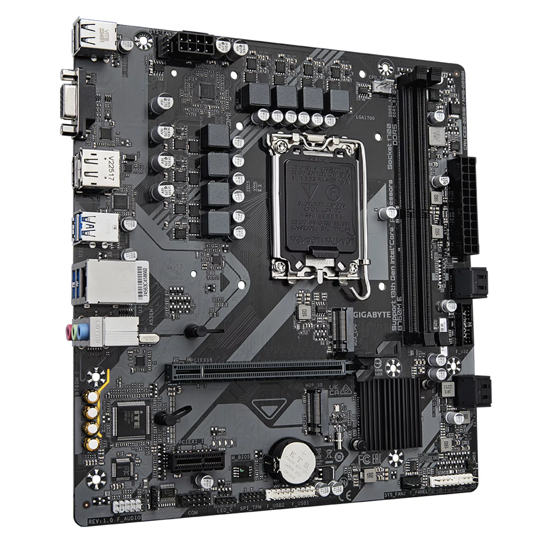 مادربرد گیگابایت مدل B760M E rev. 1.0