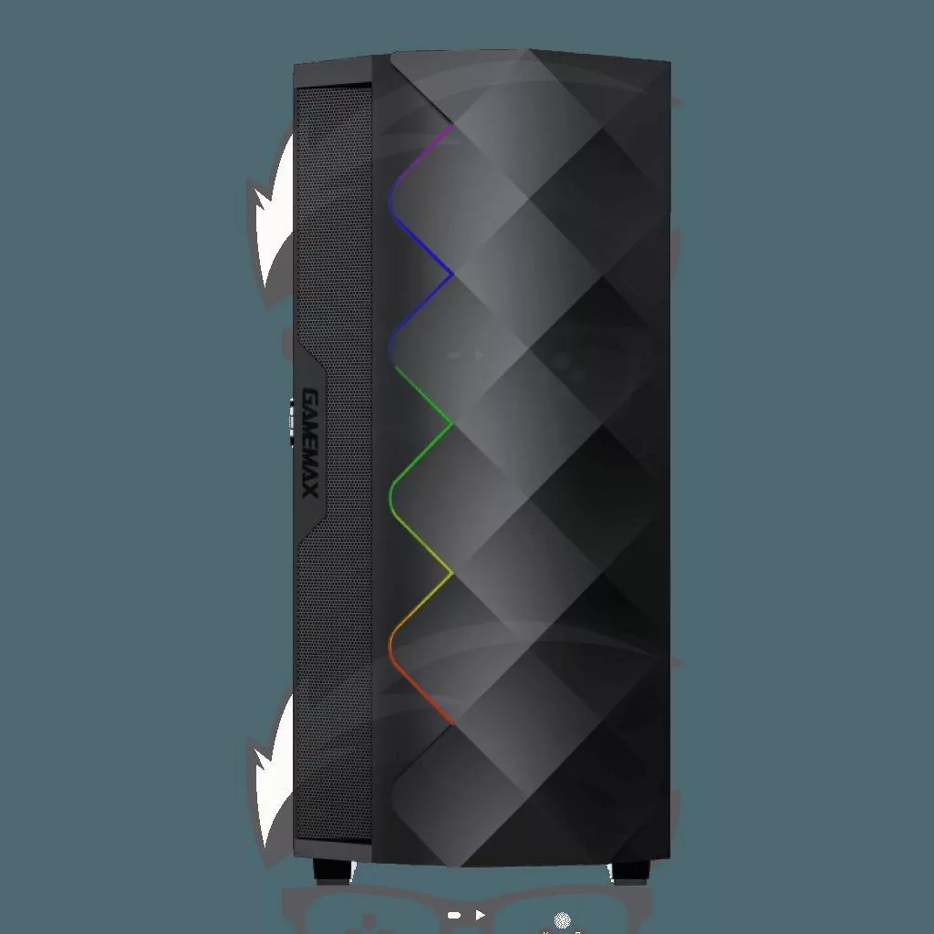 کیس کامپیوتر گیم مکس مدل Diamond COC BK