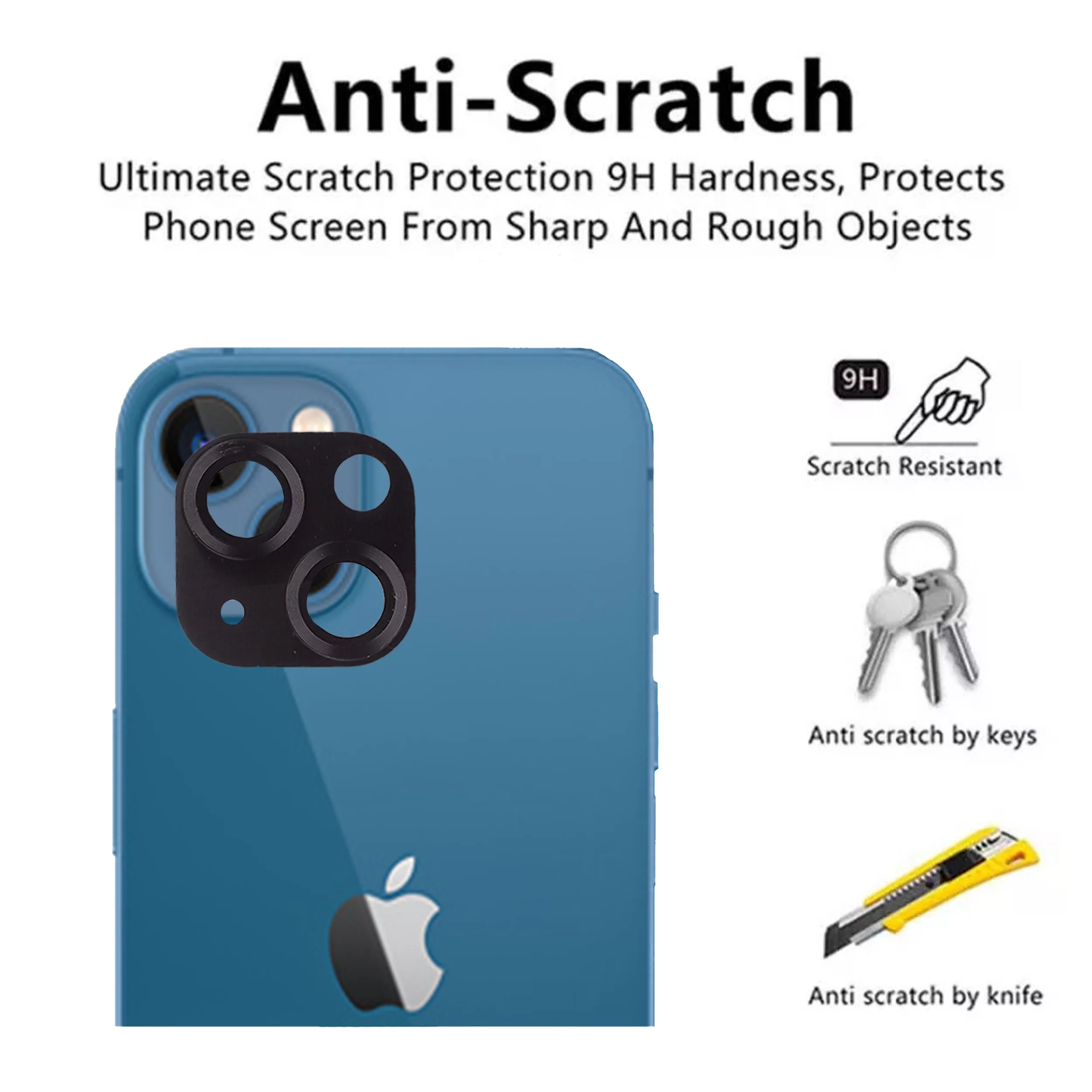 محافظ لنز دوربین بوف مدل 3D-Pro مناسب برای گوشی موبایل اپل Iphone 13 Mini