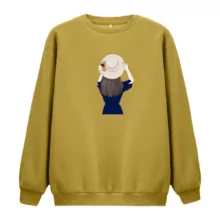 سویشرت زنانه مدل دختر کلاه دار