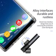 مبدل USB-C به AUX/USB-C باسئوس مدل l41