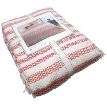 روتختی مادام کوکو مدل Sheryl Pembe Turuncu دو نفره سایز 240×220 سانتی متر