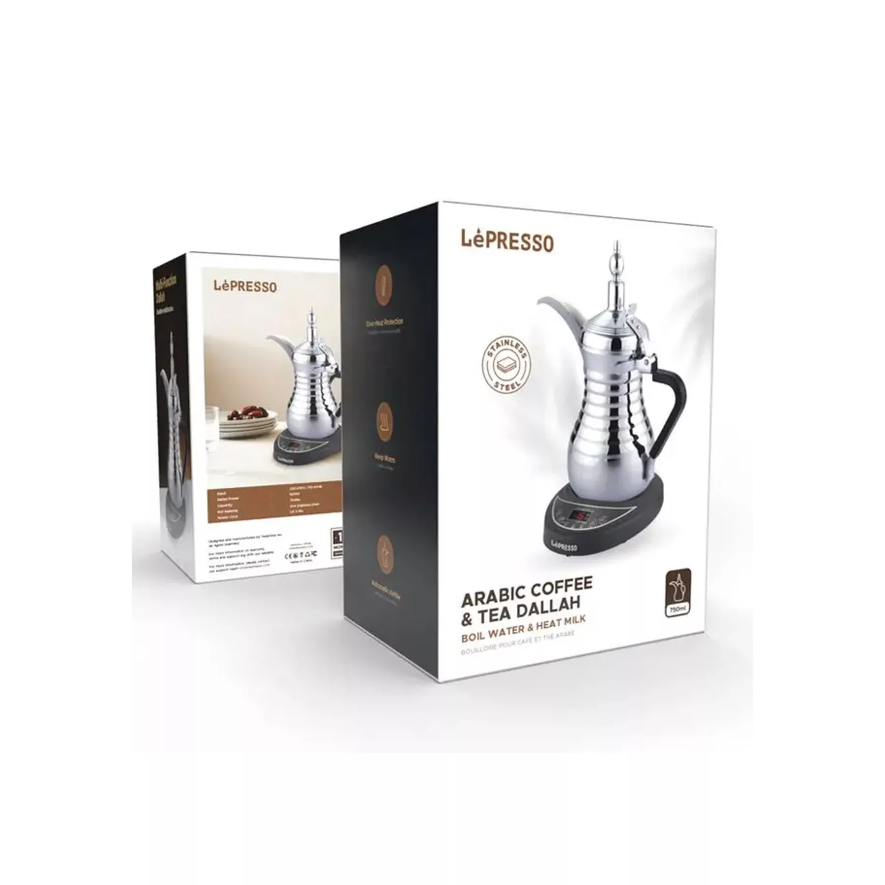 قهوه ساز لپرسو مدل Arabic coffee and tea Dallahl PARCM