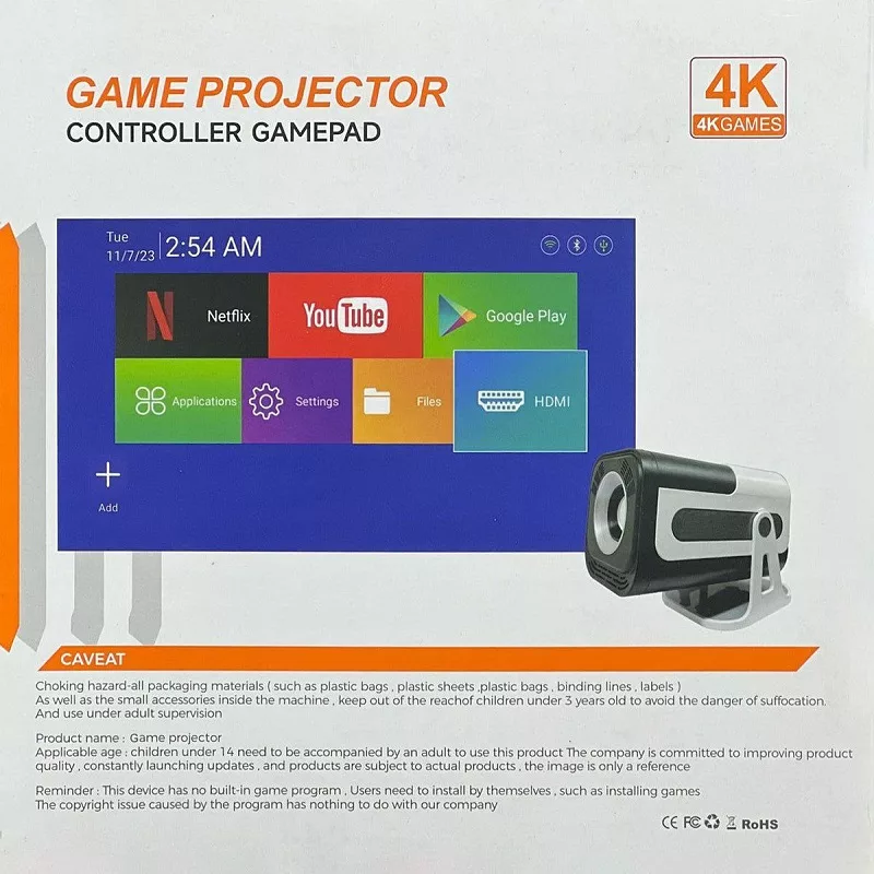 ویدئو پروژکتور گیمینگ مدل JY 320 PLUS