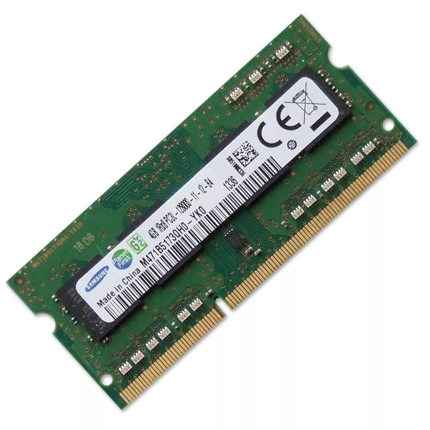 رم لپتاپ DDR3 دو کاناله 12800مگاهرتز CL11 سامسونگ مدل PC3L ظرفیت 4گیگابایت