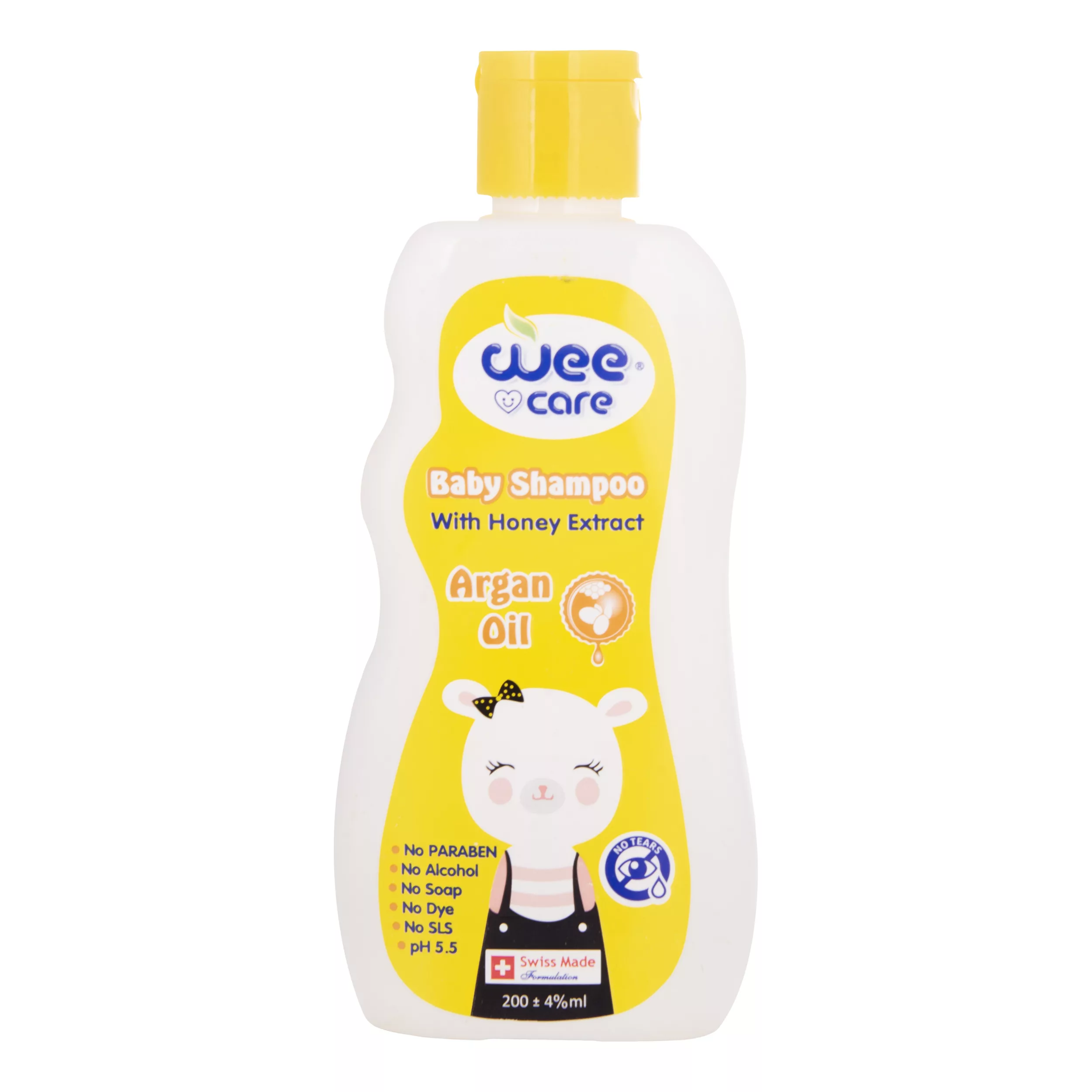 شامپو بچه وی کر مدل روغن آرگان و عصاره عسل حجم 200 میلی لیتر بسته 6 عددی