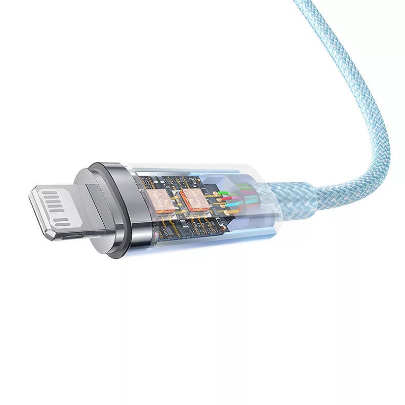 کابل تبدیل USB-C به لایتنینگ بیسوس مدل Explorer Series 20W طول 2 متر