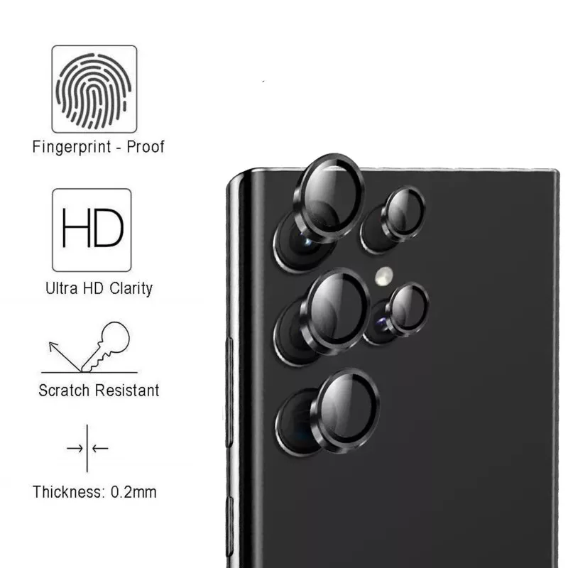 محافظ لنز دوربین اپیکوی مدل HD-ColorLenz مناسب برای گوشی موبایل سامسونگ Galaxy S22 Ultra
