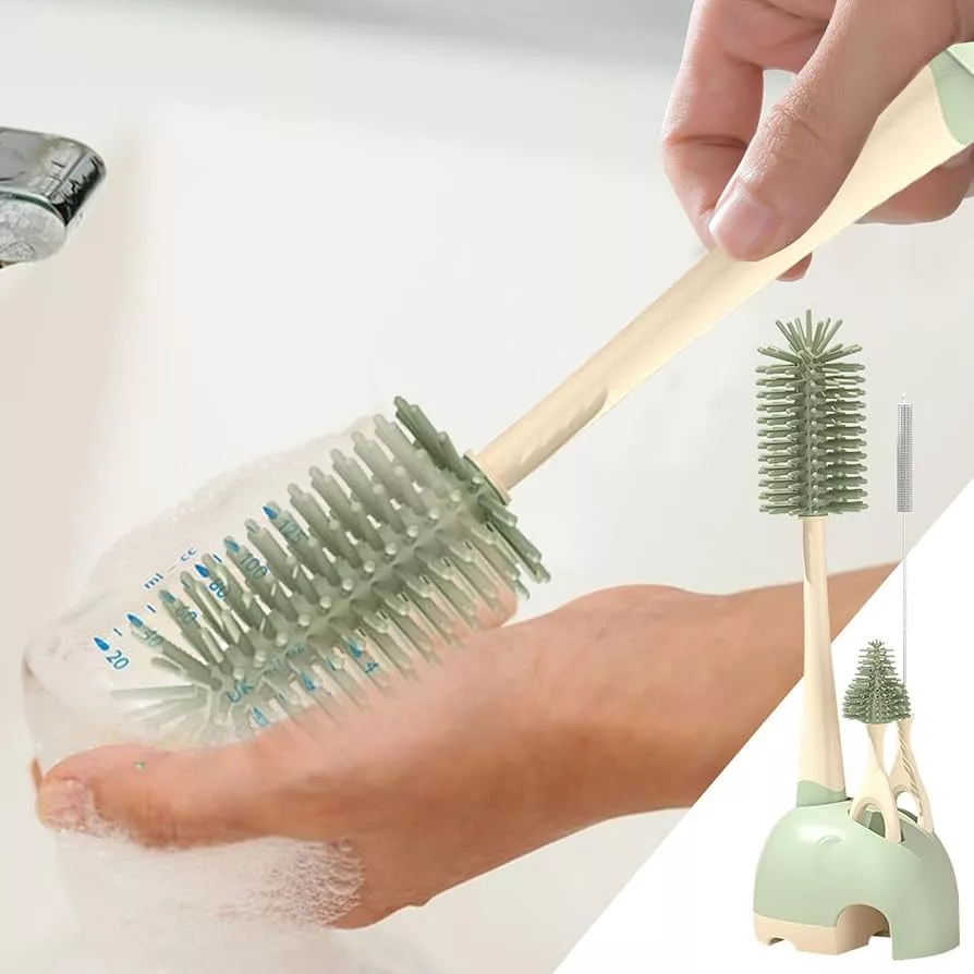 ست برس شیشه شور مدل فیل بسته 3 عددی کد 1002