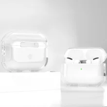 کاور گوف مدل Clear Air Bag مناسب برای کیس اپل Airpods Pro 3 به همراه آویز