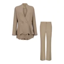 ست کت و شلوار زنانه السانا مدل بهارک کد 214507