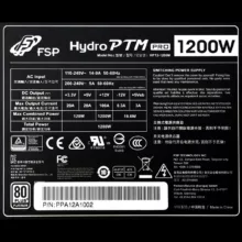 منبع تغذیه کامپیوتر اف اس پی مدل HYDRO PTM PRO 1200W