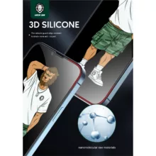 محافظ صفحه نمایش گرین مدل Silicone-Plus مناسب برای گوشی موبایل اپل iPhone 13 Pro Max