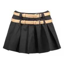 دامن چین‌دار زنانه لوسیفر مدل W22984