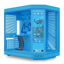 کیس کامپیوتر هایت مدل Y70 Touch Infinite Blueberry Milk