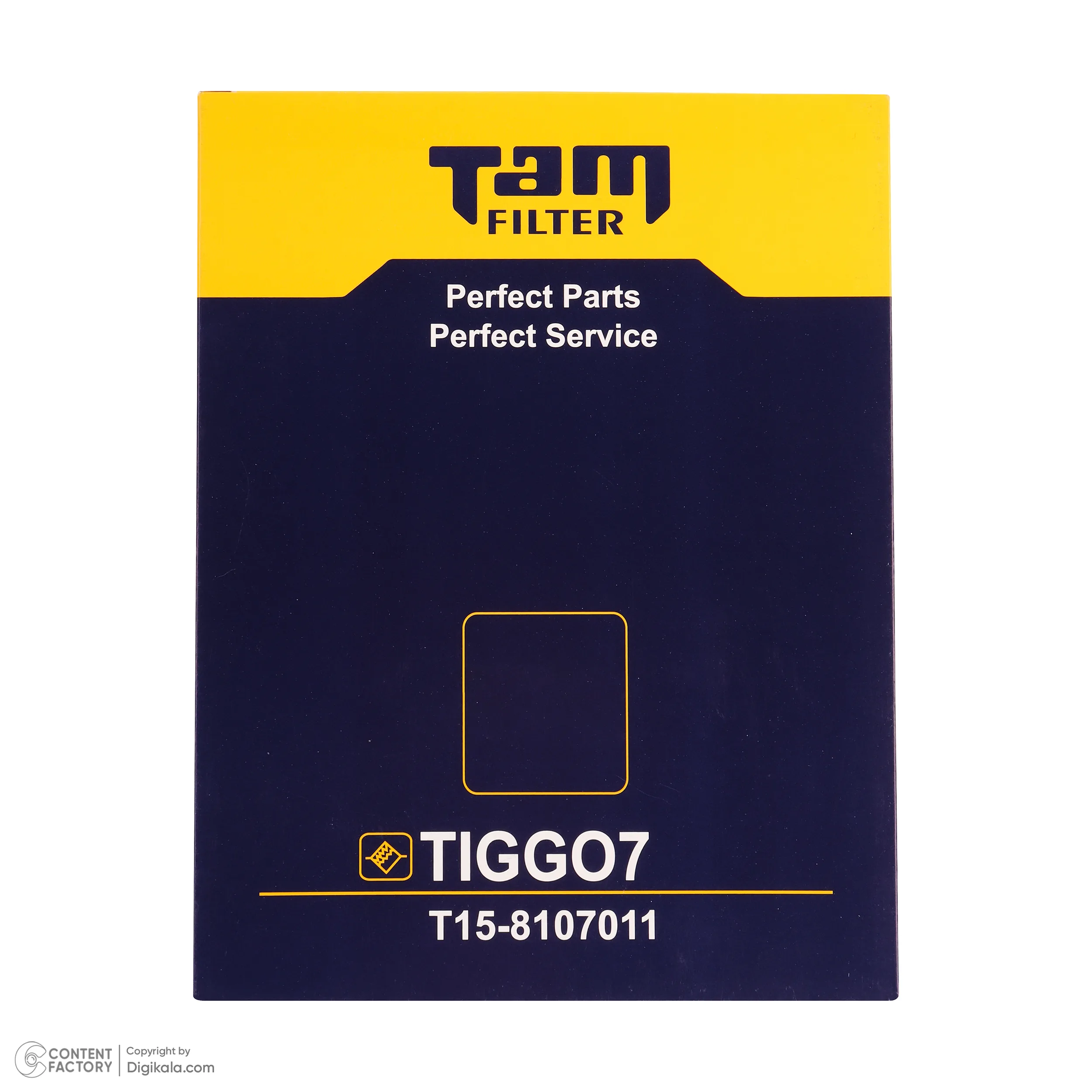 فیلتر هوا تام مدل T21 به همراه فیلتر کابین و فیلتر بنزین و فیلتر روغن مناسب برای تیگو 5